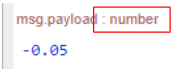 Screenshot showing the output type in the debug panel "Screenshot showing the output type in the debug panel"